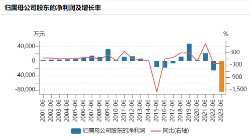 600亿巨头曝上市22年来最大亏损