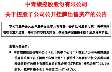 又有A股公司 大手笔“卖房”！负债率95% 房产存货38亿