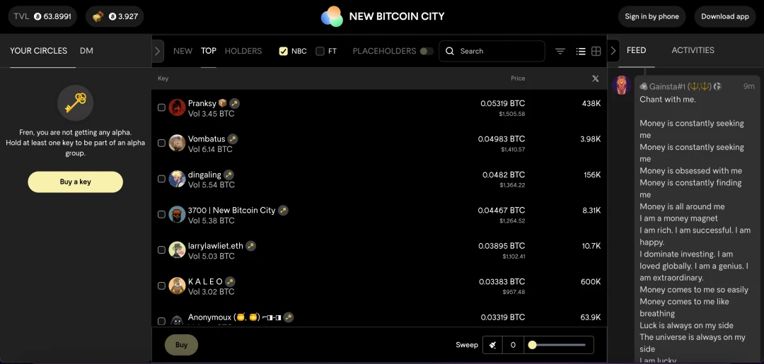 从安全视角分析SocialFi赛道新项目TOMO和New Bitcoin City