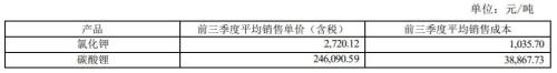 锂矿企业首份三季报 透露哪些信号？