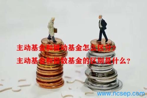 主动基金和被动基金怎么区分？主动基金和指数基金的区别是什么？