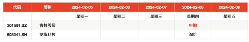 IPO周报｜春节前迎最后一只申购新股 比亚迪供应商来了