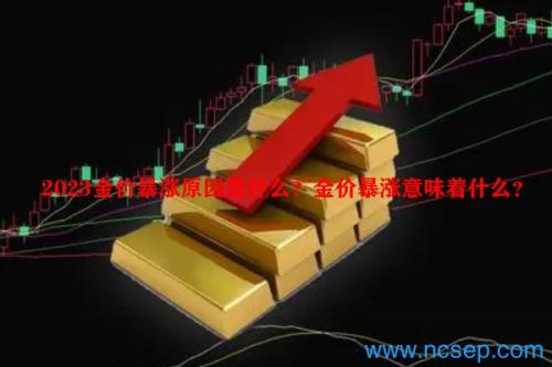 2023金价暴涨原因是什么？金价暴涨意味着什么？