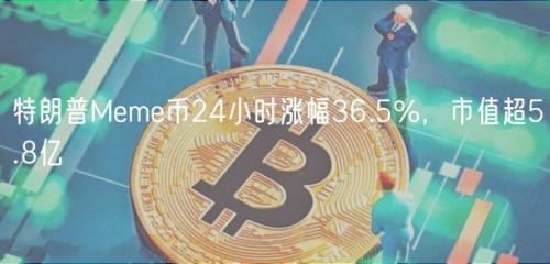 特朗普Meme币24小时涨幅36.5%，市值超5.8亿