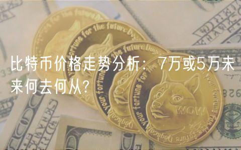 比特币价格走势分析：7万或5万未来何去何从?