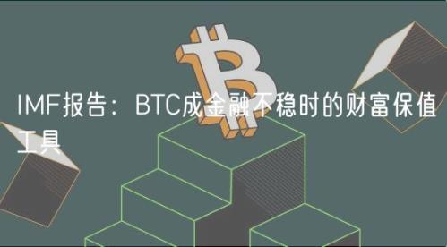 IMF报告：BTC成金融不稳时的财富保值工具