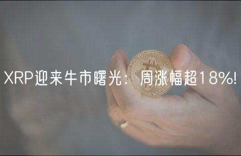 XRP迎来牛市曙光：周涨幅超18%!