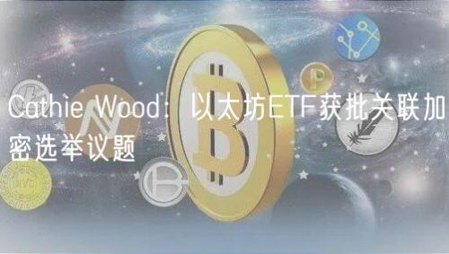 Cathie Wood：以太坊ETF获批关联加密选举议题